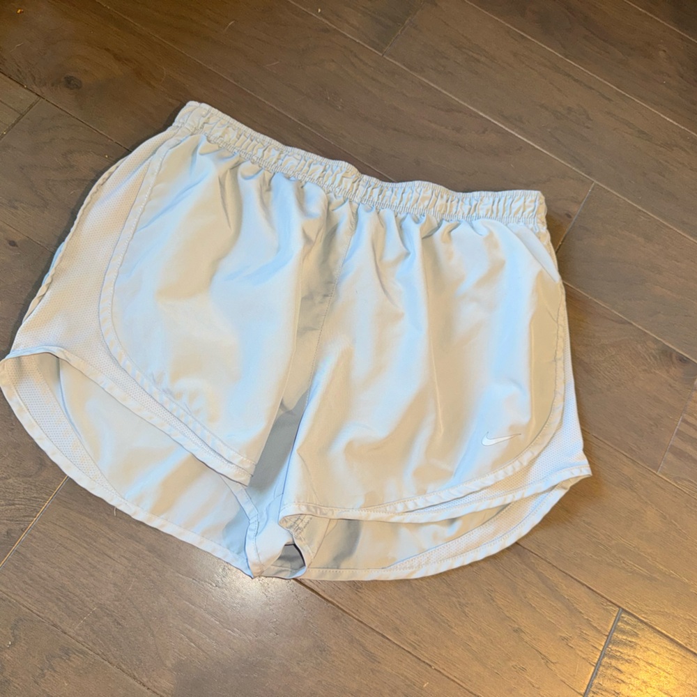 Nike Light Gray Athletic Shorts
